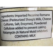 Load image into Gallery viewer, PECORINO ROMANO Grated Cheese-5lbs Per Bag
