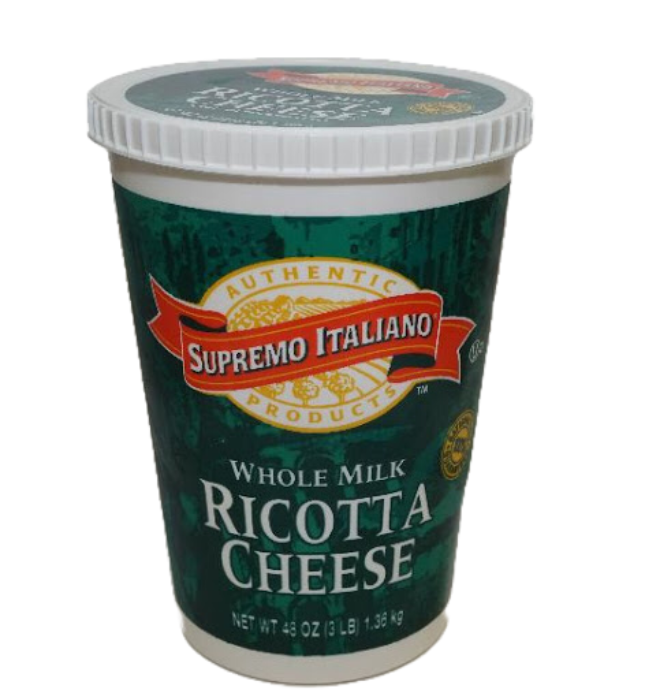 Ricotta- Whole Milk- 48oz- Per Container