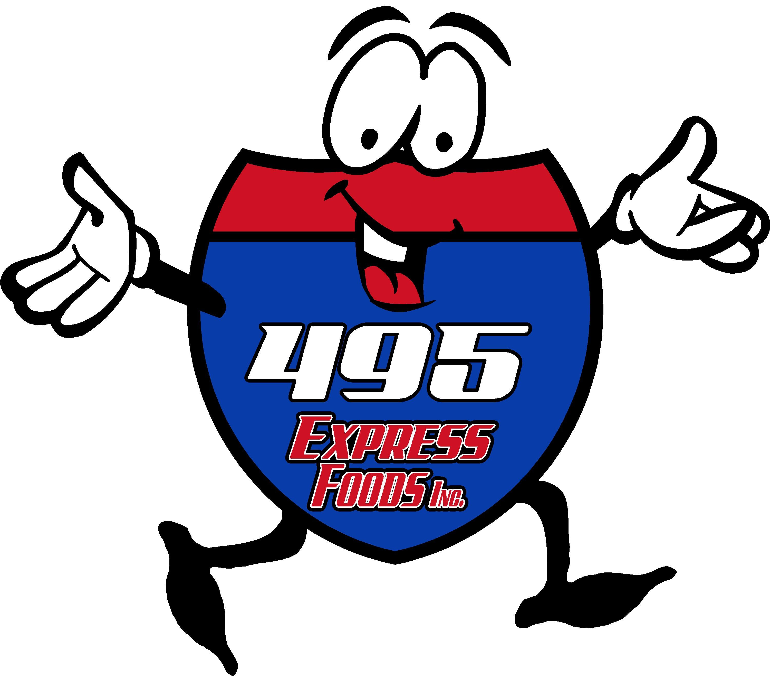 495 EXPRESS FOODS logo