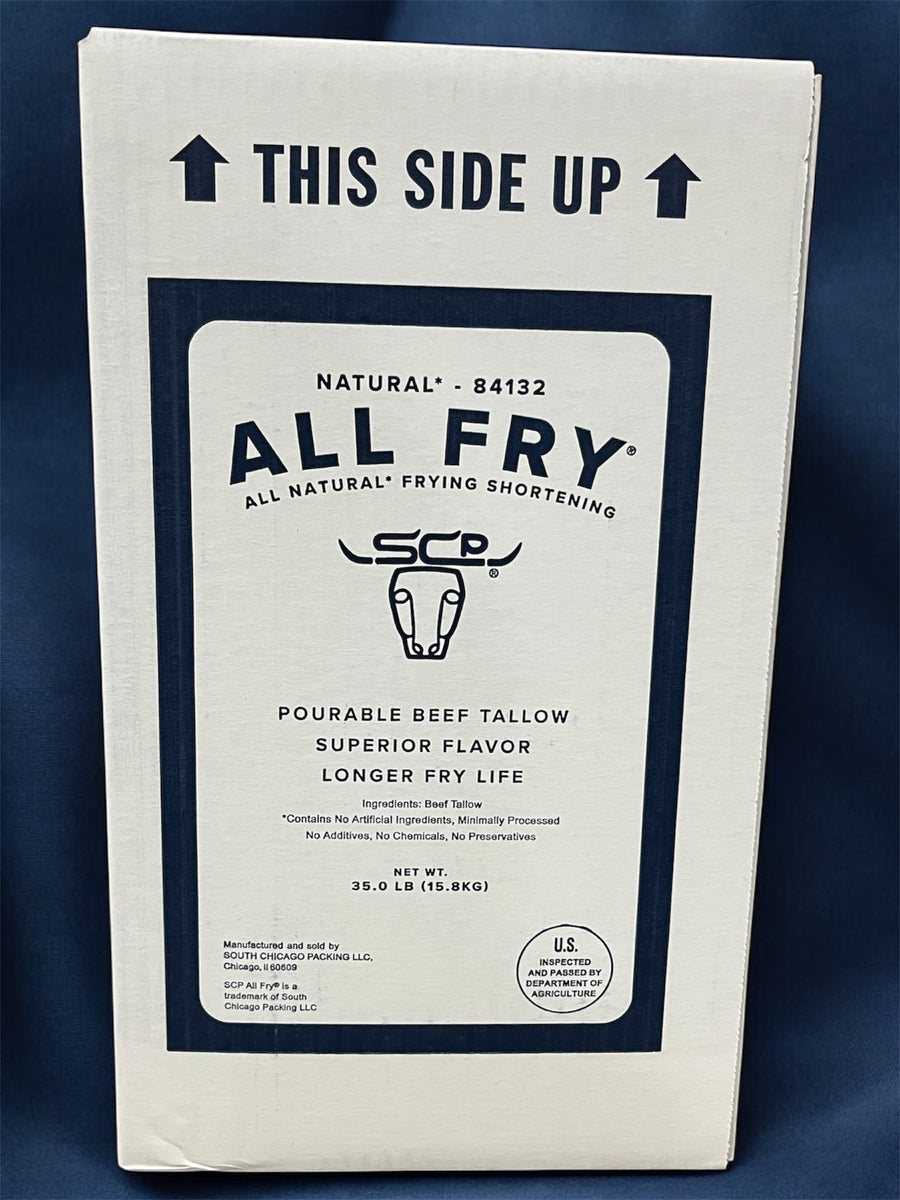 TALLOW 100% BEEF POURABLE ALL FRY 35# JUG – 495 EXPRESS FOODS