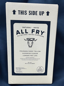 TALLOW 100% BEEF POURABLE ALL FRY 35# JUG