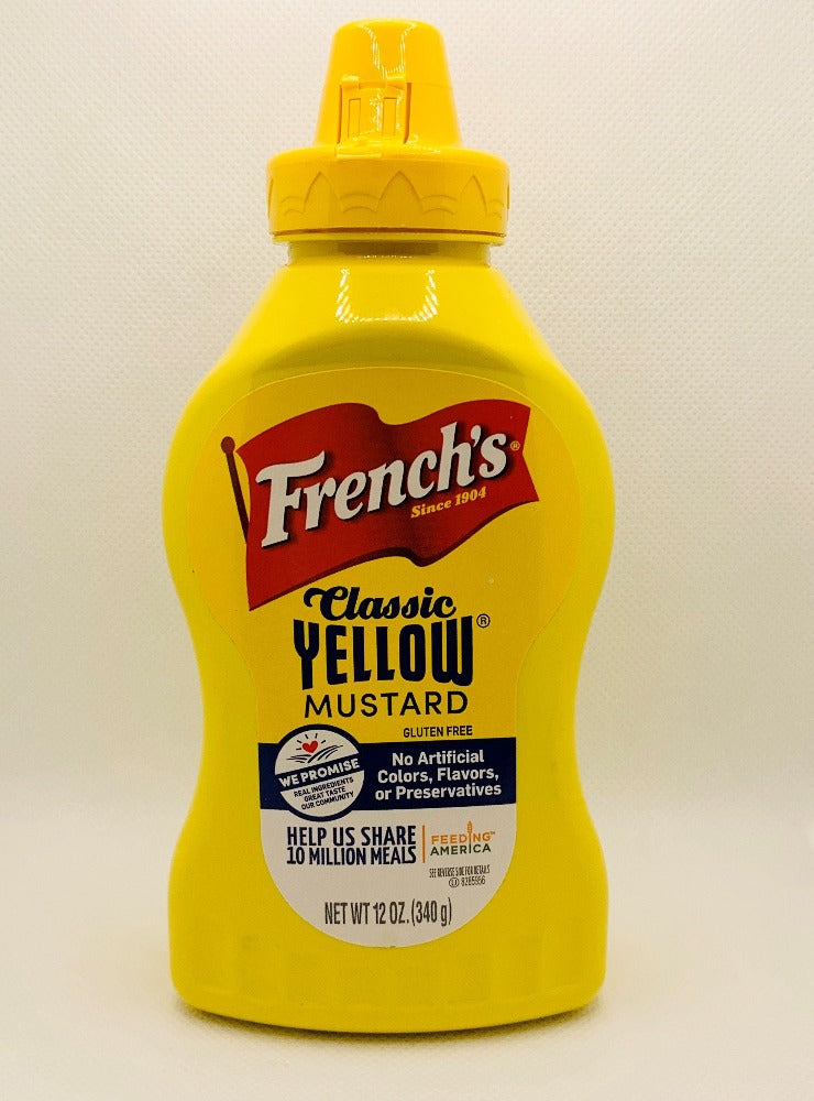 MUSTARD French's-CLASSIC YELLOW-12oz Squeeze Bottle
