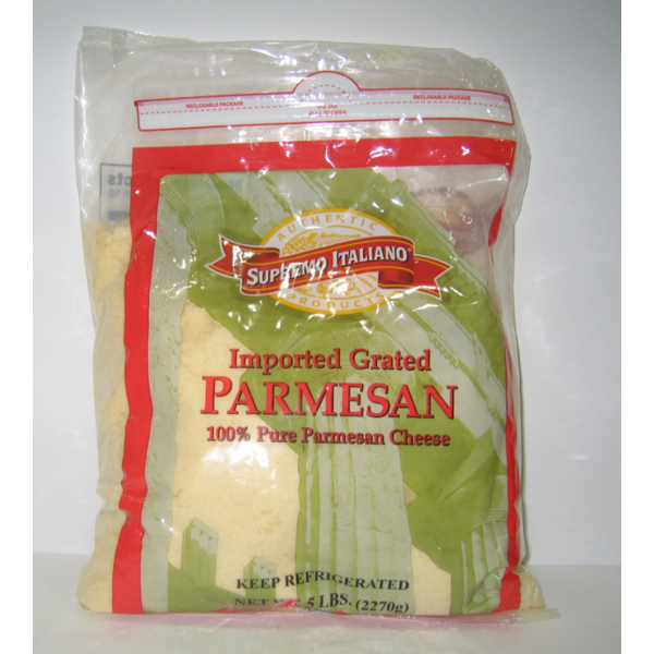 PARMESAN Grated Cheese-5lb Per Bag