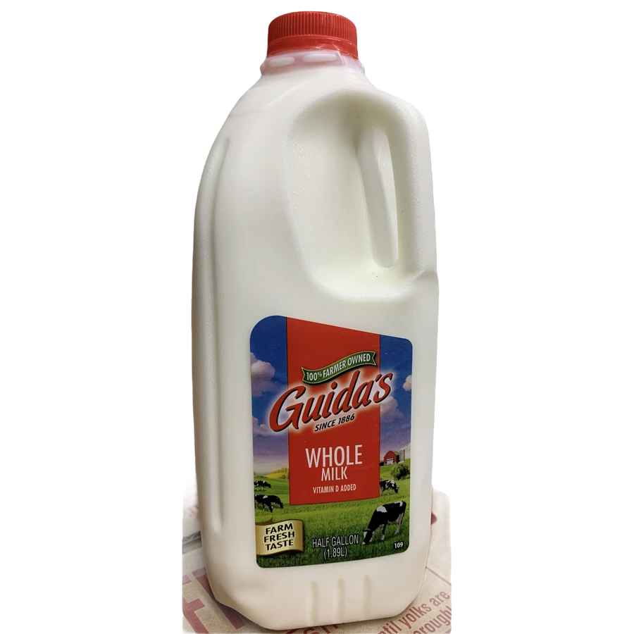 Milk- 1/2 Gallon Whole- Per Piece