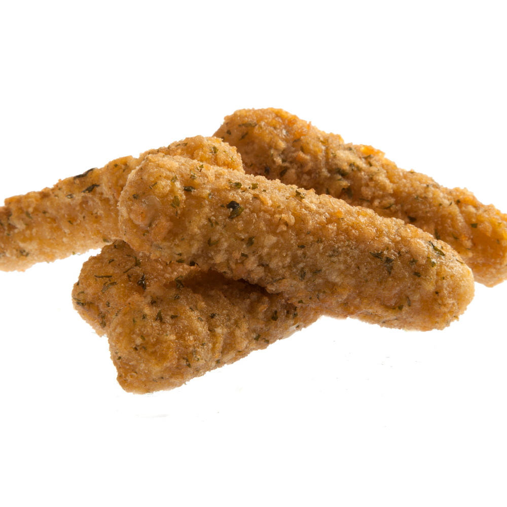 MOZZARELLA CHEESE STICKS Breaded- Per BOX