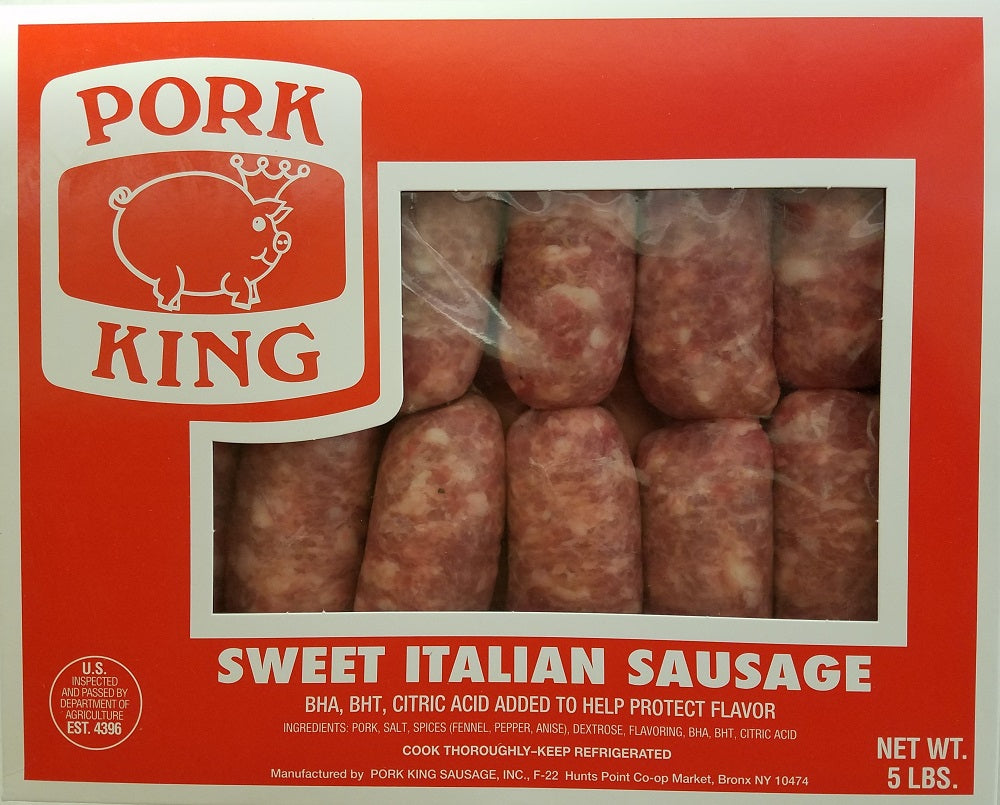 Pork King Chorizo (5 lb box)