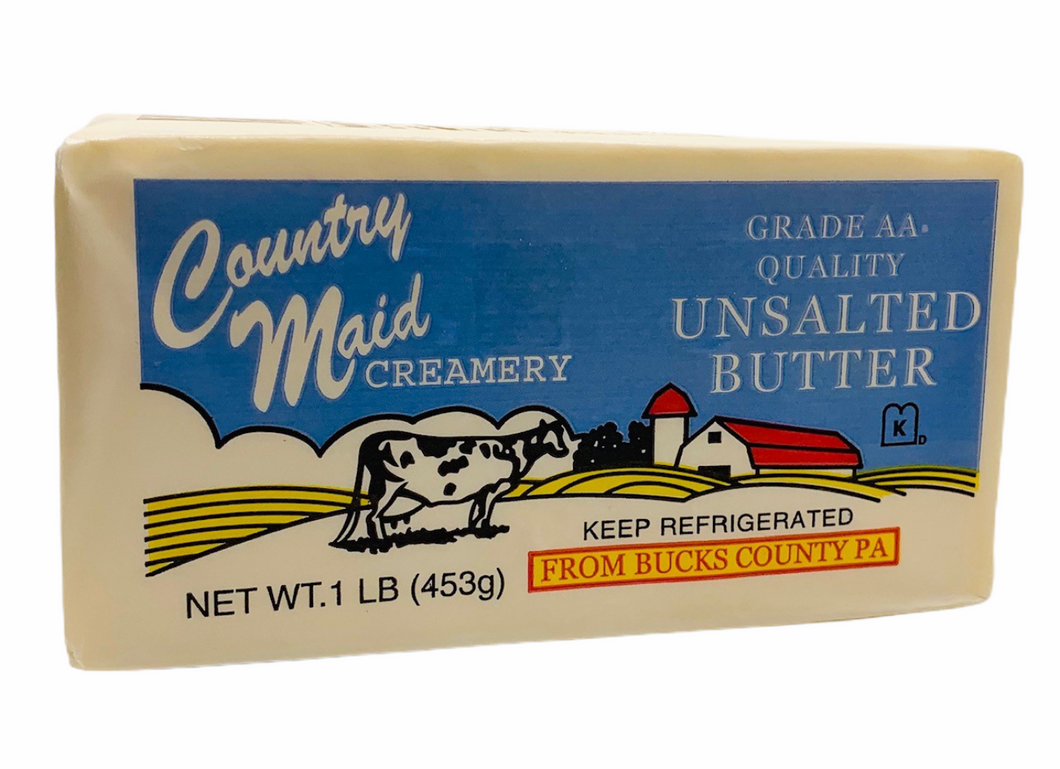 Butter-UNSALTED 1lb- Per Block