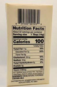 Butter-UNSALTED 1lb- Per Block