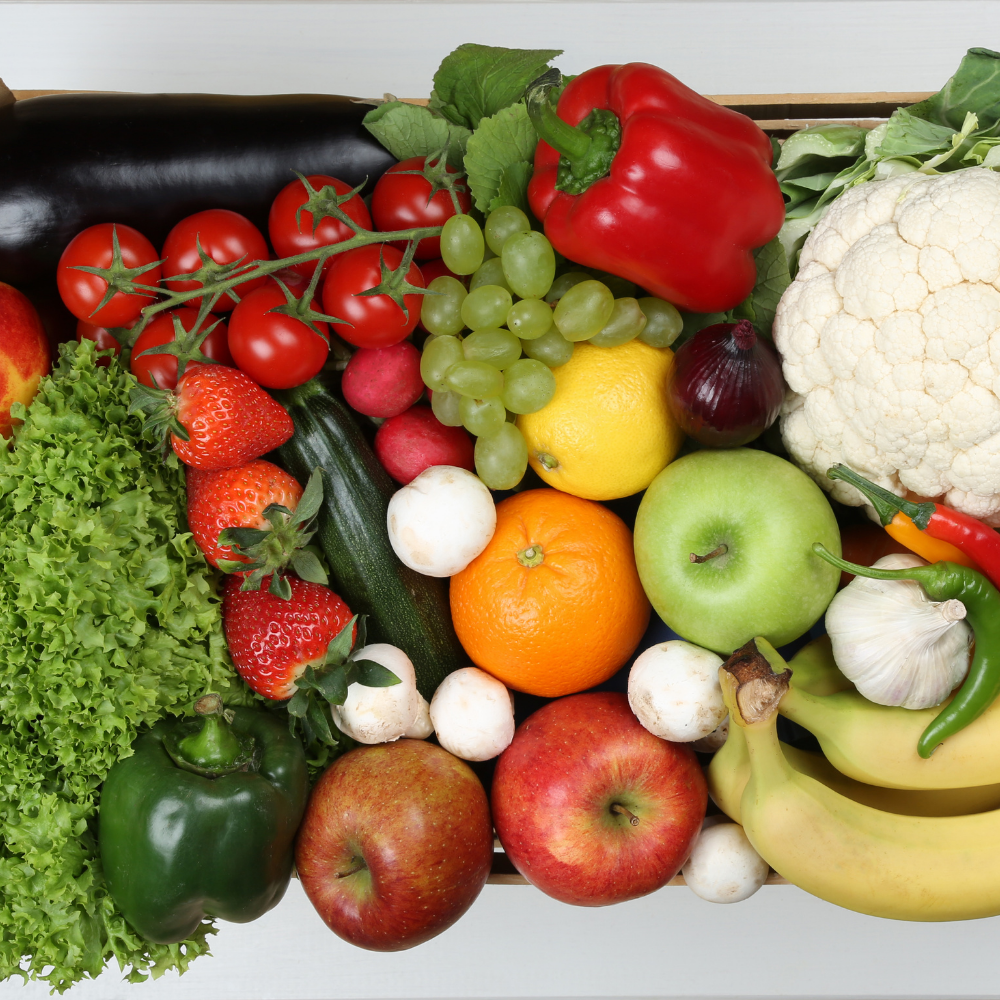 1 ASSORTED FRUITS & VEGETABLES BOX