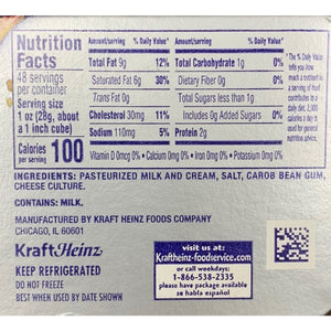 Cream Cheese-3lb Block- Per Piece