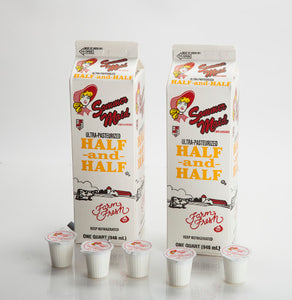 Half & Half Quart- Per Piece