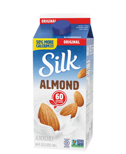 Almondmilk- ORIGINAL SILK- Half Gallon