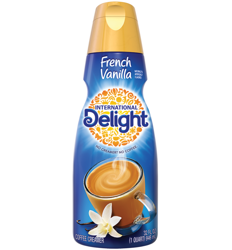 Coffee Creamer-International Delight FRENCH VANILLA-32oz Per Bottle