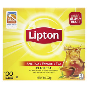 Tea LIPTON 100 Bags Per Box